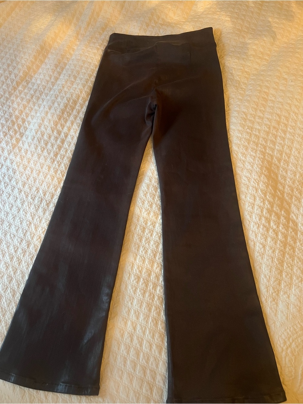 Frame Jet Set Cropped Mini Bootcut Espresso Coated - Picture 6 of 7